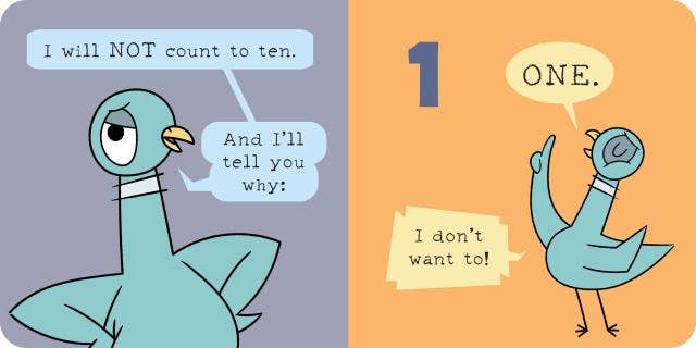 The Pigeon Won’t Count to 10!