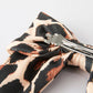 Leopard Print Bow Hairpin