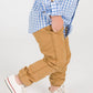 Boys Dark Khaki Jogger Pants