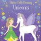 Little Sticker Dolly Dressing Unicorns : Usborne