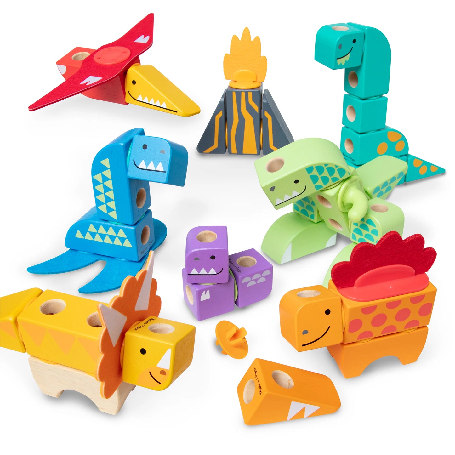 Blockables: Dino Play Set-  69 Pieces