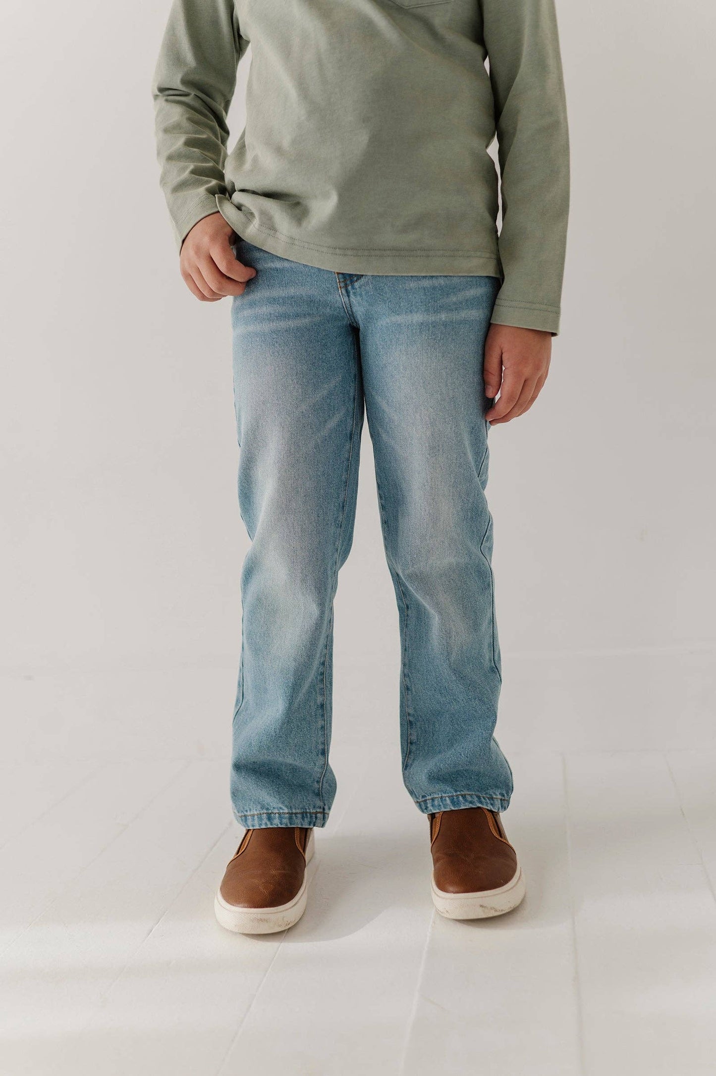 Boy's Straight Denim Jeans