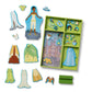 Disney Tiana Wooden Magnet Dress-Up Play Set