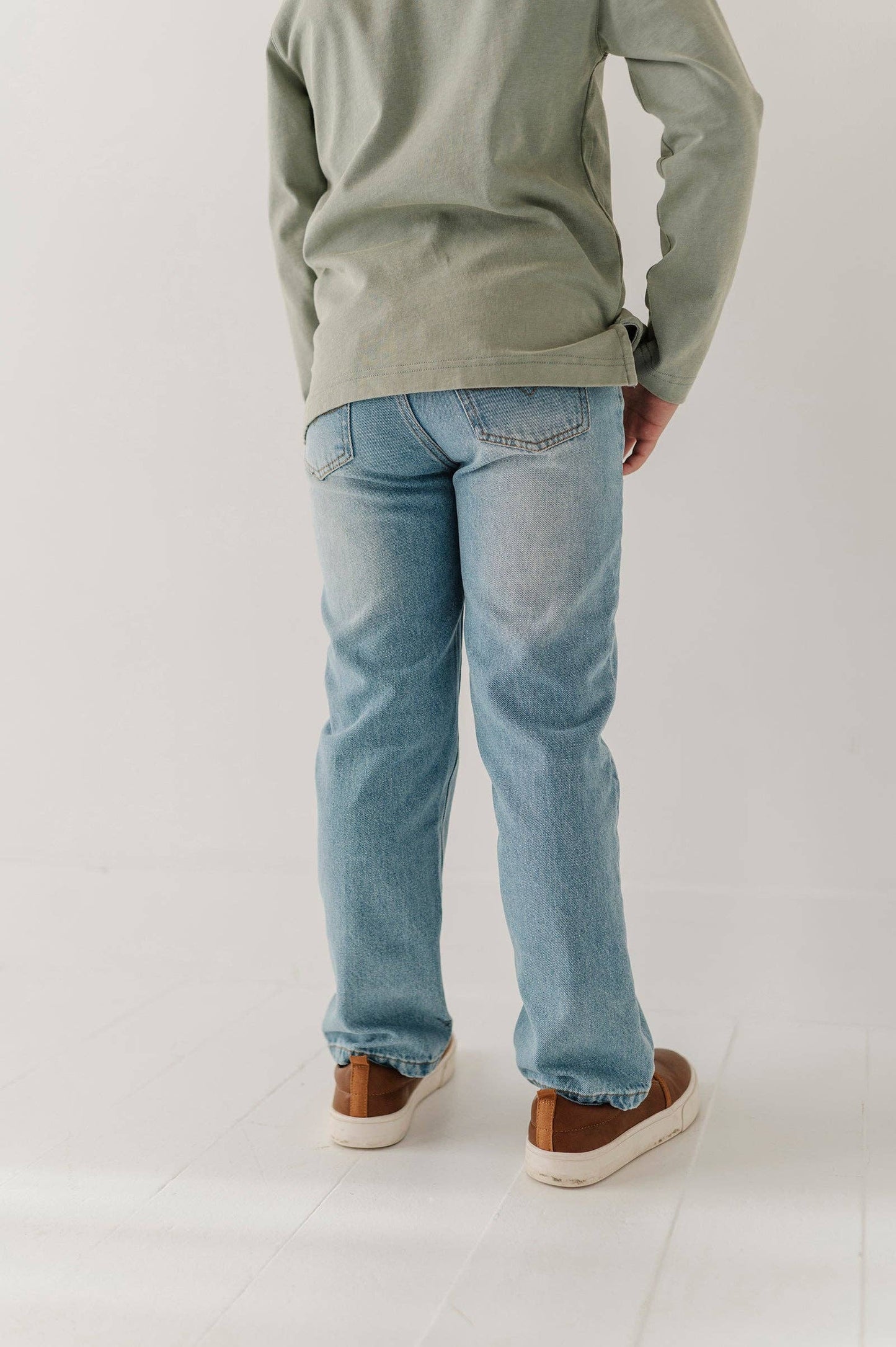 Boy's Straight Denim Jeans