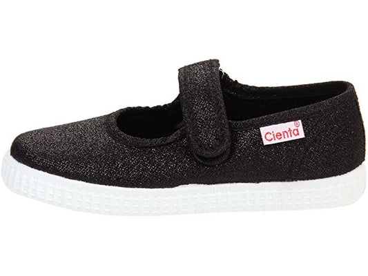 Cienta 56013.01 Mary Jane - Black Metallic