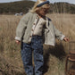 Heart Ditsy Barrel Pant
