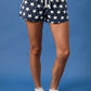 DRAWSTRING MID RISE SHORTS