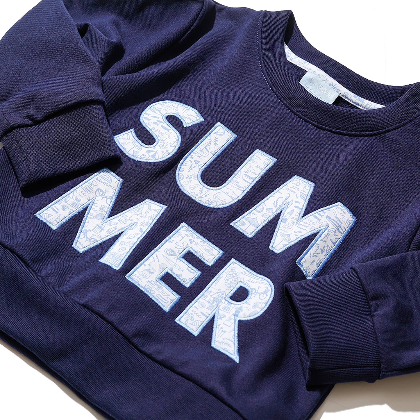 Joy Street Seaside Summer Kids Crewneck Sweatshirt