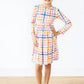 Plaid About You L/S Pocket Twirl Dress