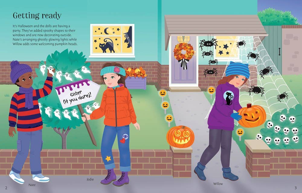 Sticker Dolly Dressing Halloween Party : Usborne