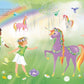 Sticker Dolly Dressing Rainbow Unicorns : Usborne