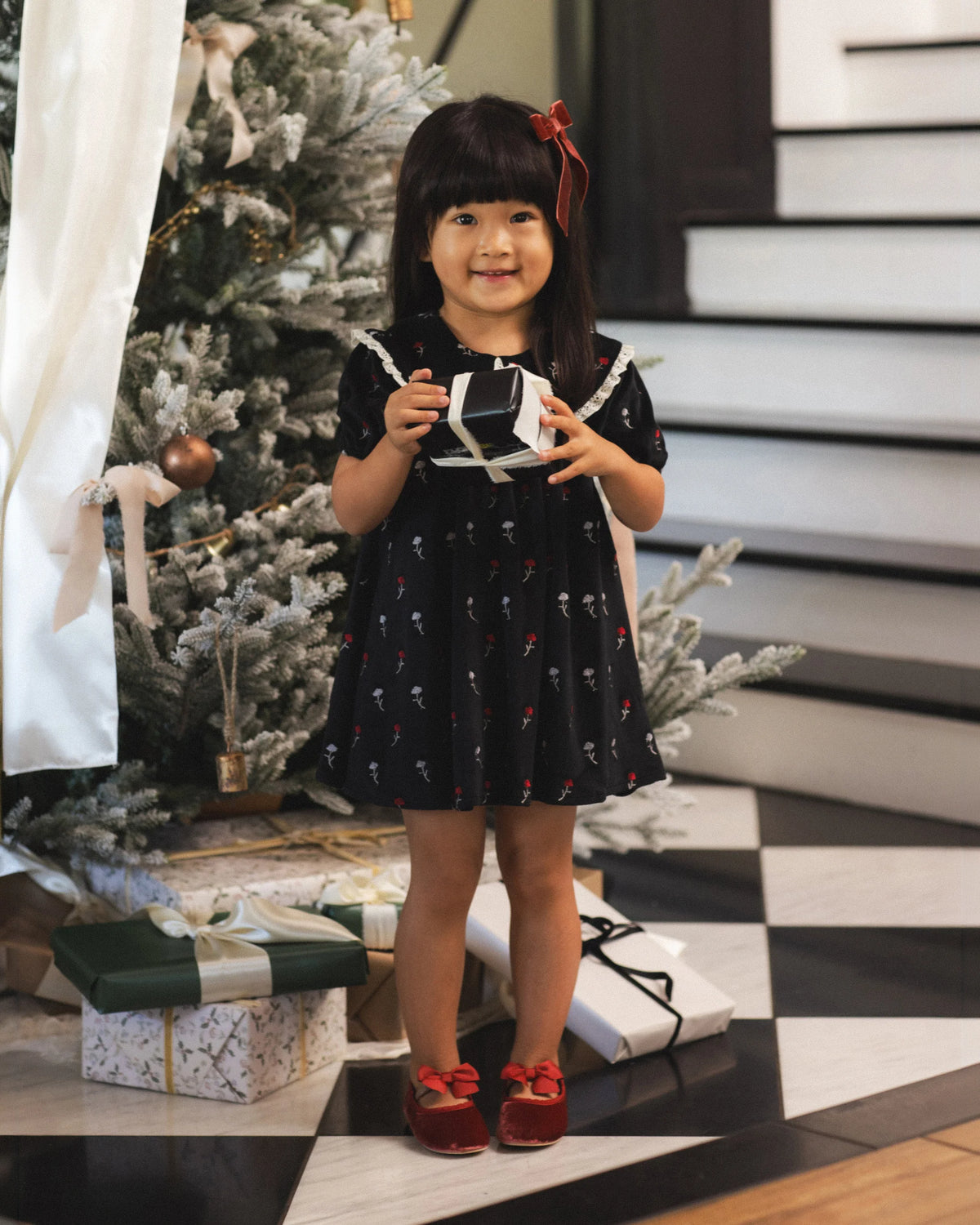 Noralee Janette Dress Winter Ditsy