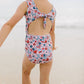 Ollie Jay Lucy Swim in Pink Celebration | girls UPF 50 swim