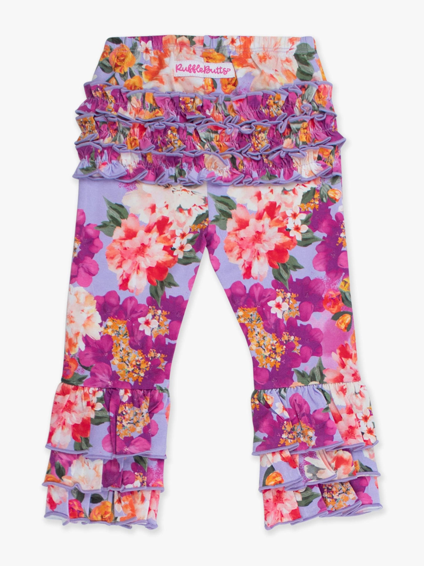 Baby Girls Lavender Valley Ruffle Flare Pants