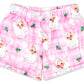 Merry Santa Plush Shorts