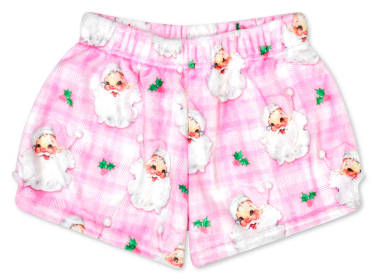 Merry Santa Plush Shorts