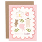Yay For Baby Congratulations Greeting Card - Pink
