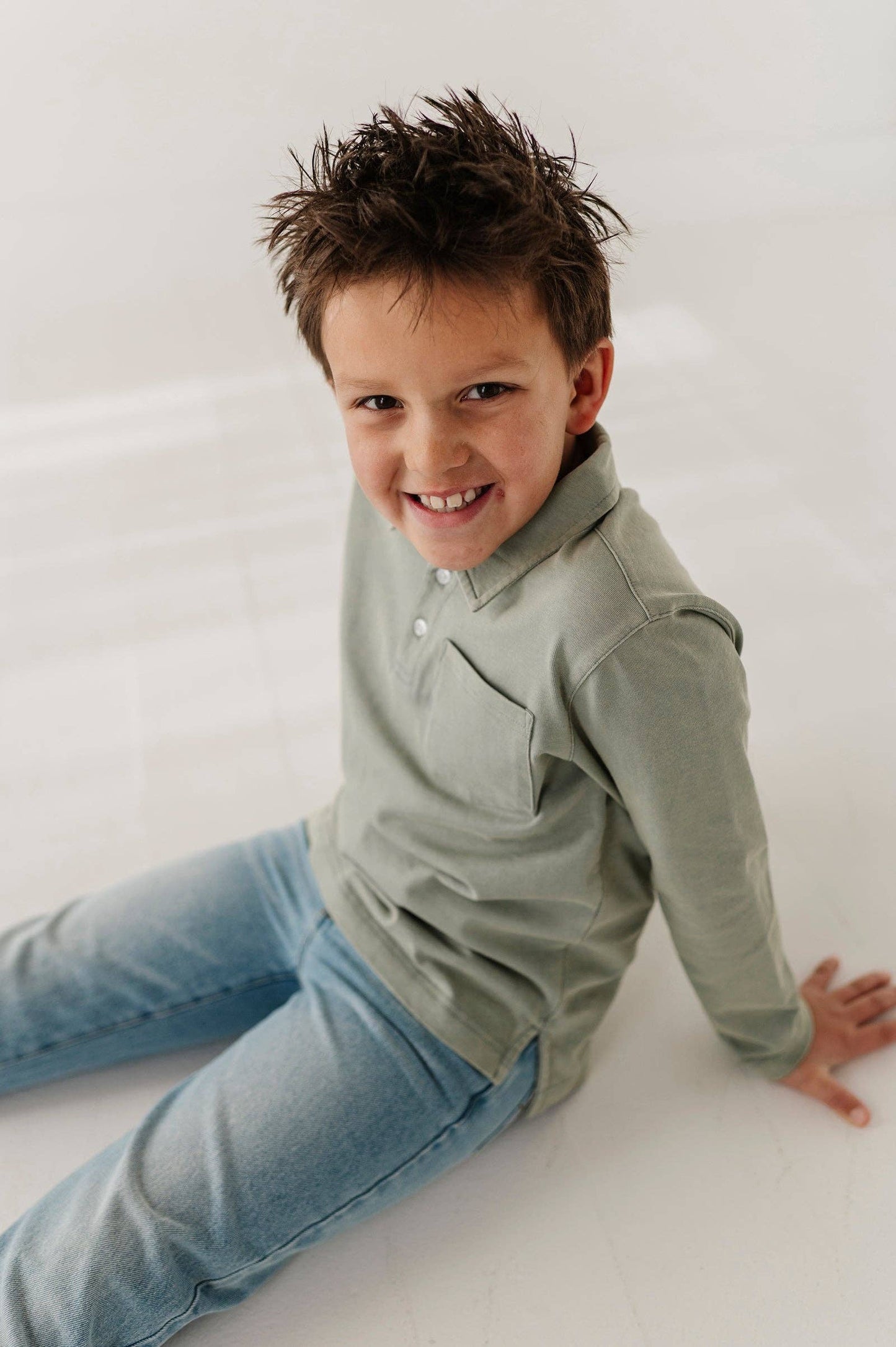Boy's Straight Denim Jeans