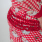 SoftSnooze™ Toddler Girls Bamboo Viscose Red Dear Santa Ruffle Long Sleeve Pajama Set with Signature Rear Ruffles