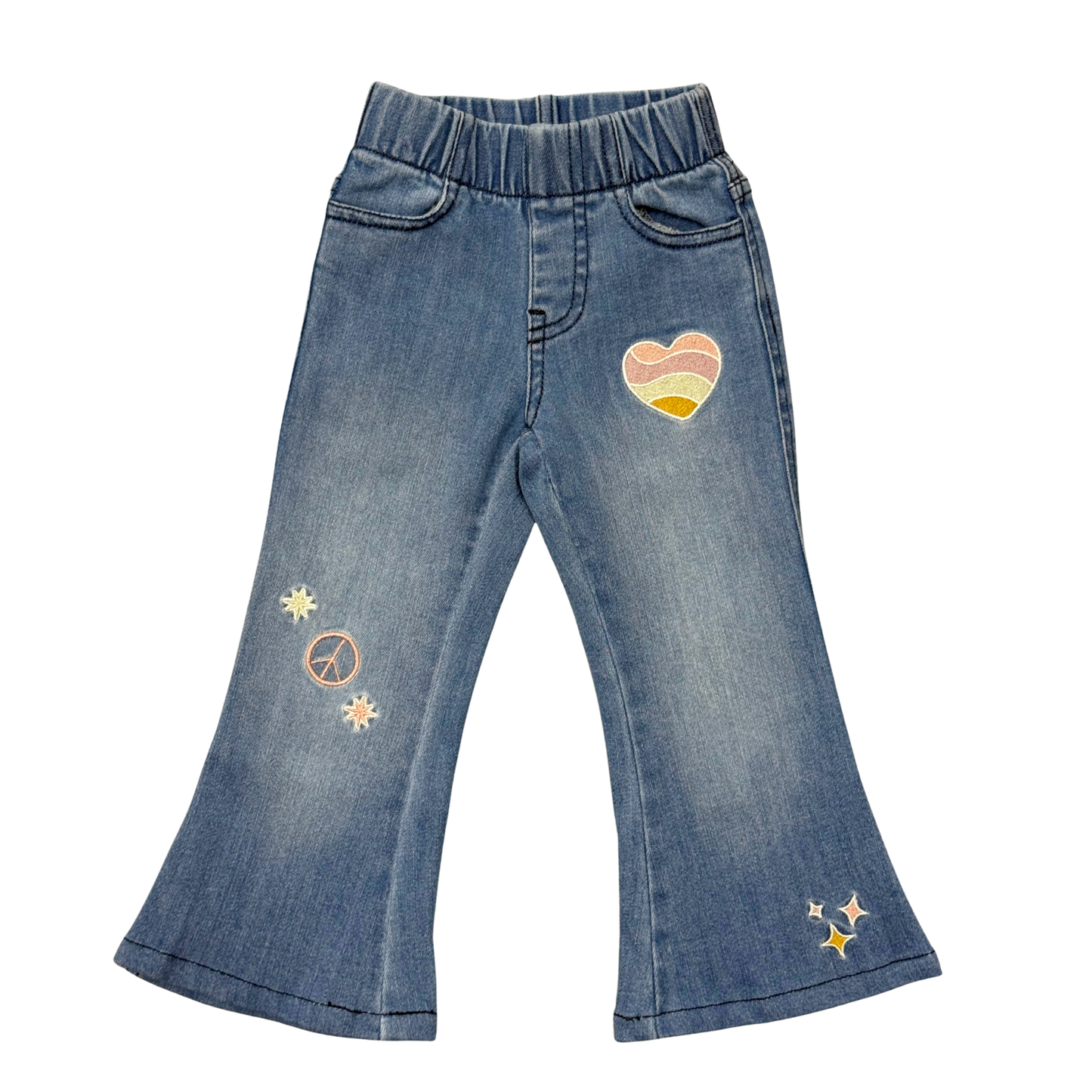 BabyGirl's Flare Denim Jeans