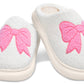 Cozy Bows Slippers (Medium (4-6))