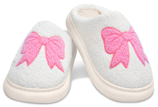 Cozy Bows Slippers (Medium (4-6))