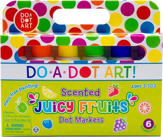 Do A Dot 5-Pack Art Set Scented Juicy Fruits Dot Markers