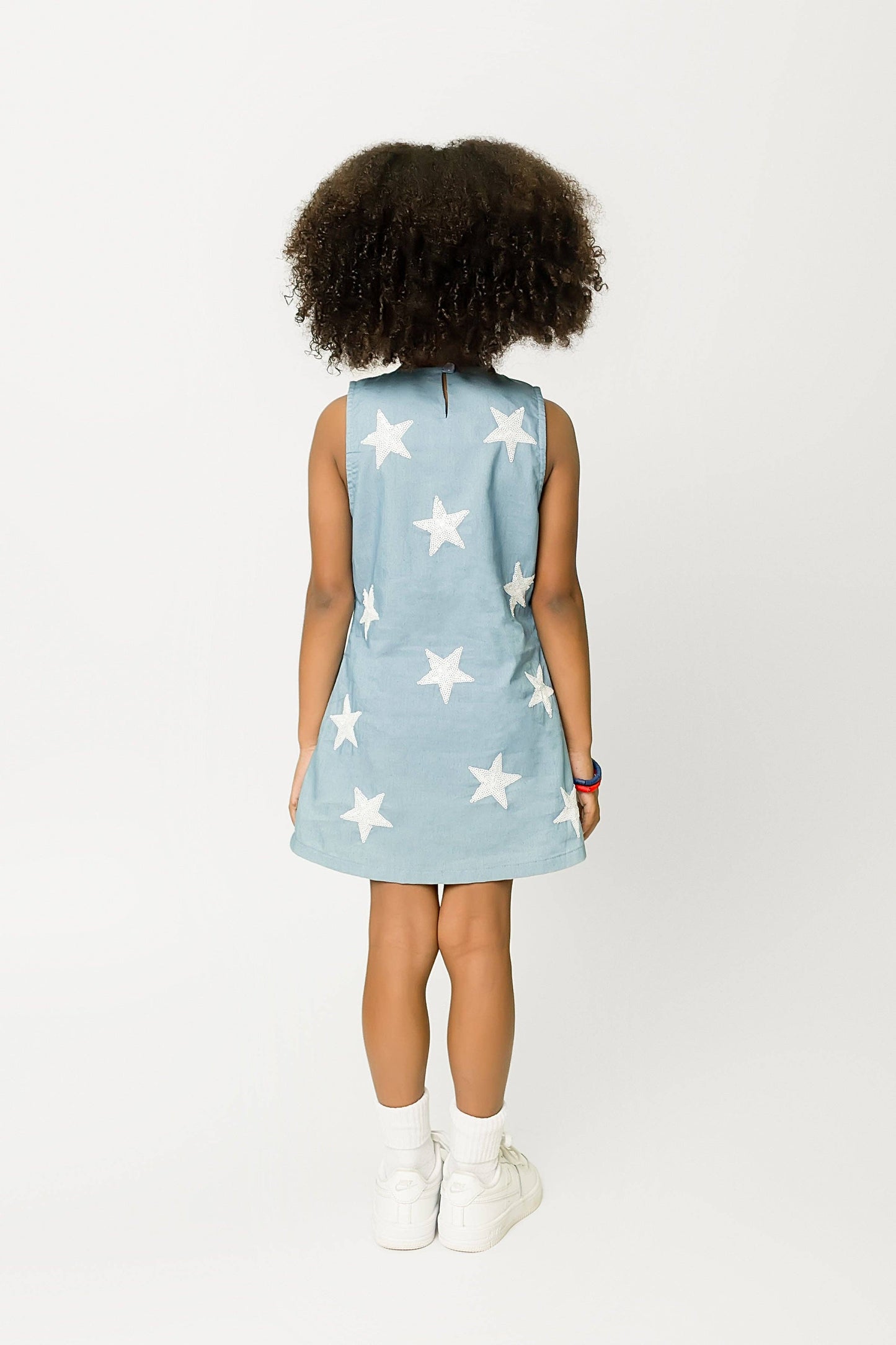 Stars Denim Dress