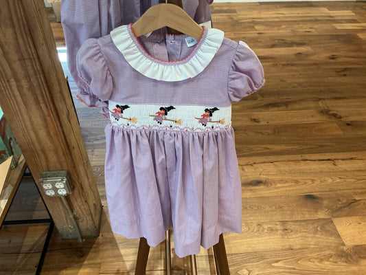 Rose Smocked Halloween Dress