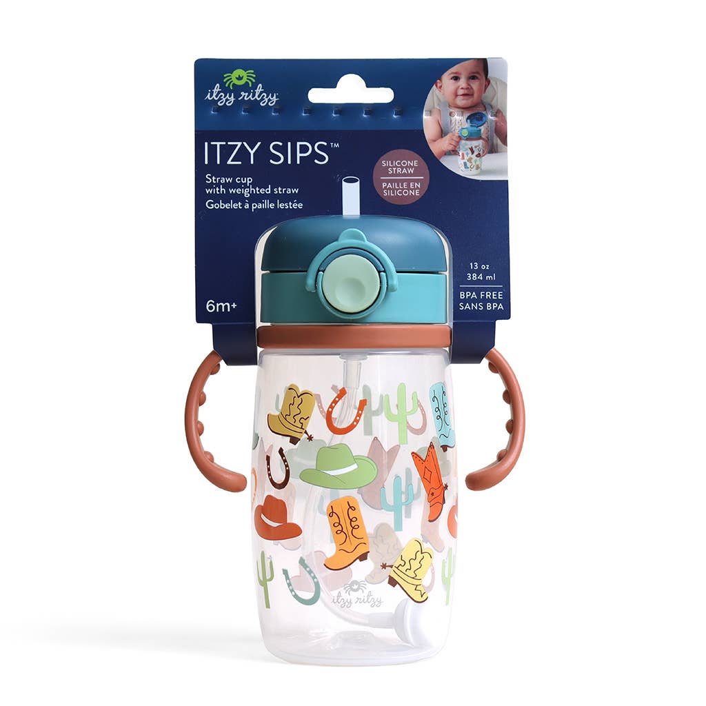 *NEW OPTIONS* Itzy Sips™ - Straw Cup With Snap-Close Lid