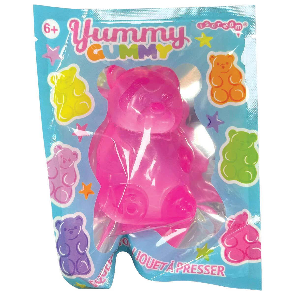 Gummy Bear Squeeze Toy PDQ - 12 pieces