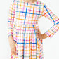 Plaid About You L/S Pocket Twirl Dress