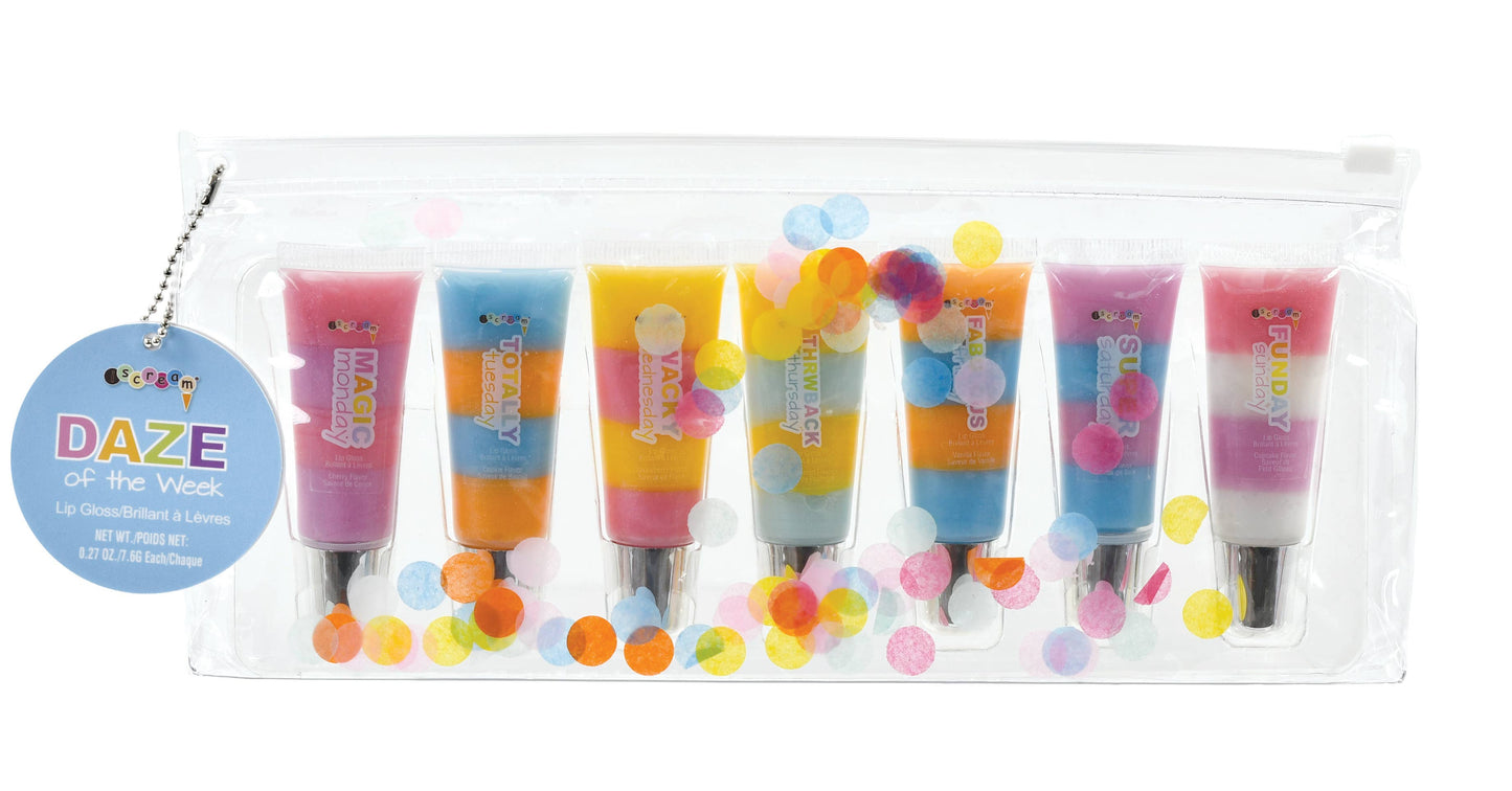 Daze Of The Week Variety Pack Lip Gloss