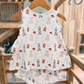 Three Little Ducks Rosie Ruffle Back Top with Sadie Claire Shorts - Sweetheart Corral