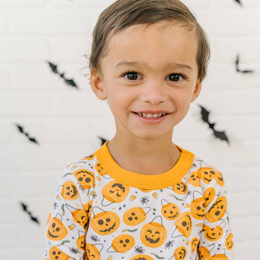 Jack O' Lantern Jamboree Long Pajamas