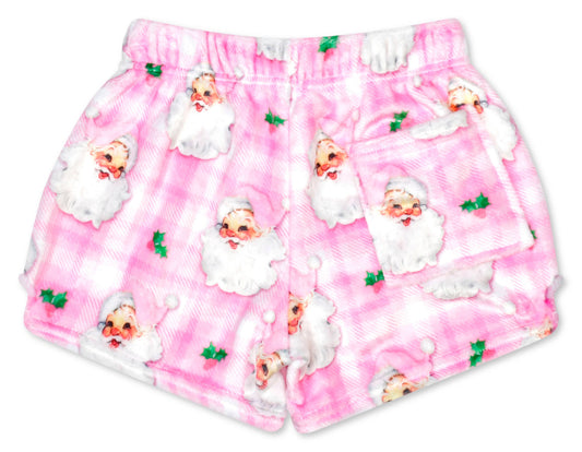 Merry Santa Plush Shorts