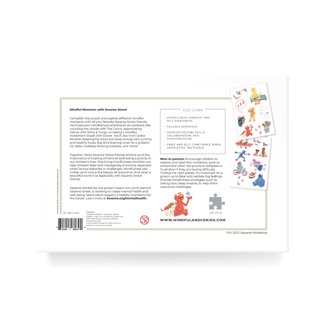 Sesame Street Floor Puzzle for Kids – Mindful Moments