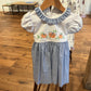 Isa Blue Pumpkin Dress