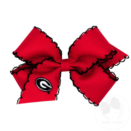 Medium Red Bow with Black Trim