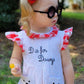 Medium Red Bow with Black Trim