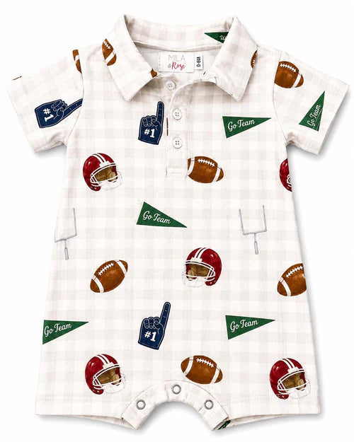 Friday Night Lights Polo Shorty One Piece