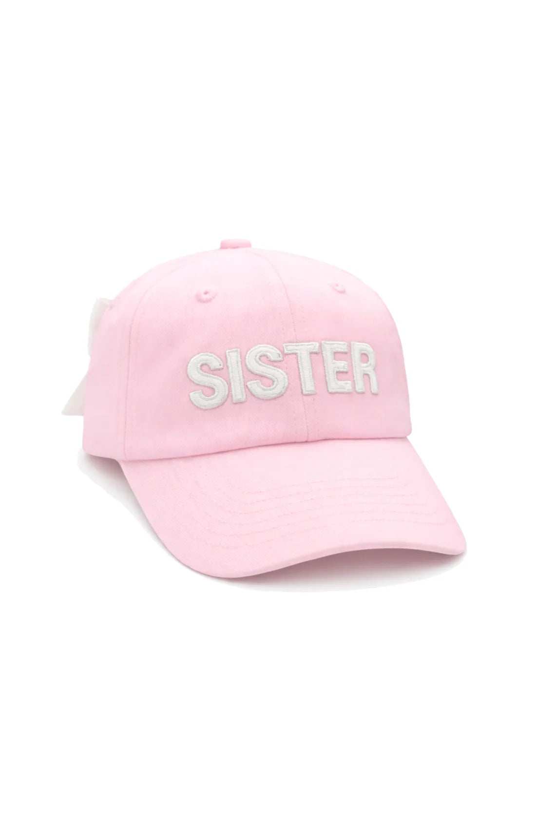Sister Bow Baseball Hat  |  Baby