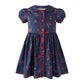 Cherry Front Button Dress