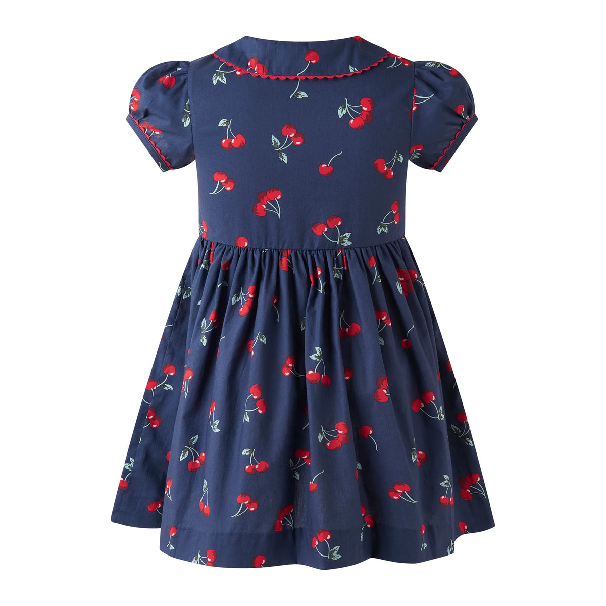 Cherry Front Button Dress