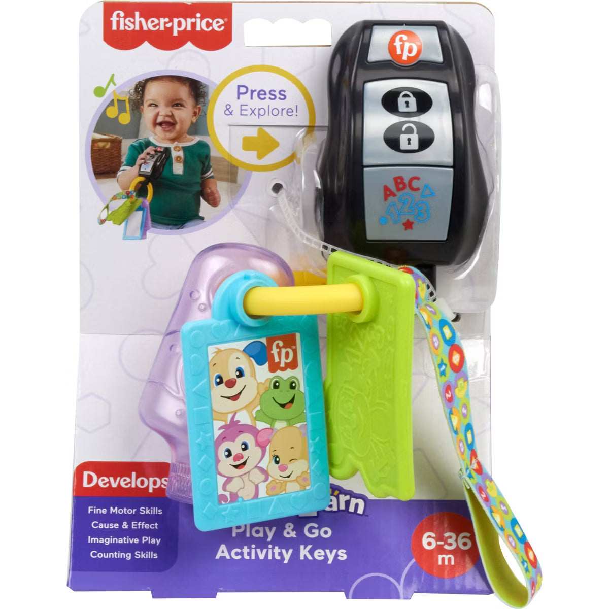 Fisher-Price Laugh & Learn Play & Go Activity Keys
