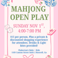 Mahjong Open Play