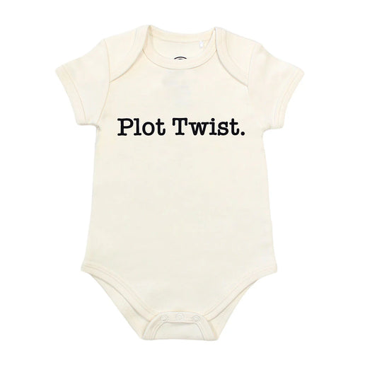 Plot Twist Baby Onesie