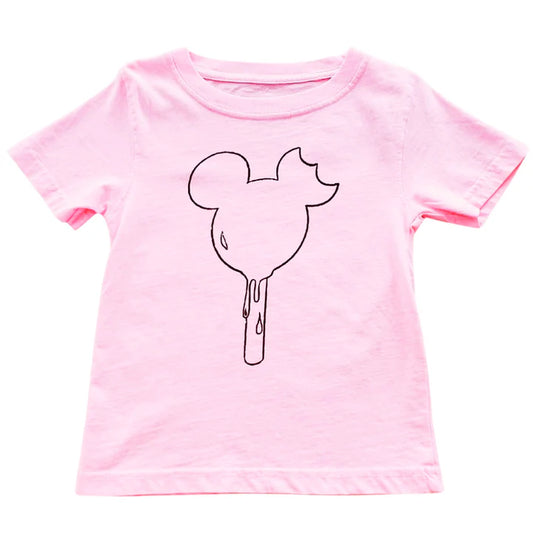 Short Sleeve Pink Ice Cream T-Shirt