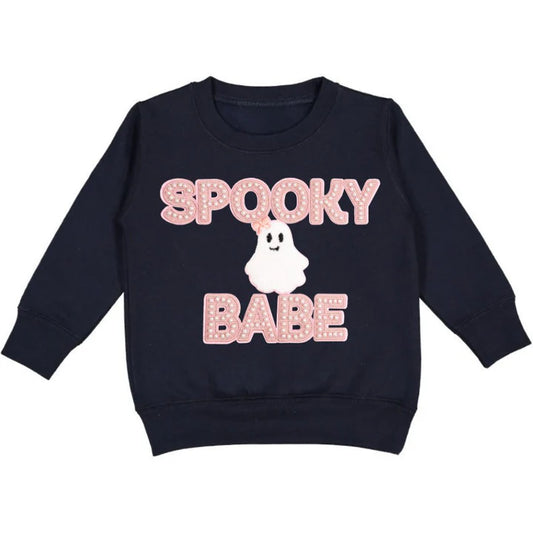 Spooky Babe Halloween Sweatshirt