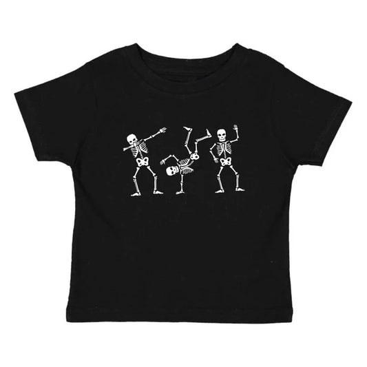 Silly Skelly Glow In the Dark Short Sleeve T-shirt